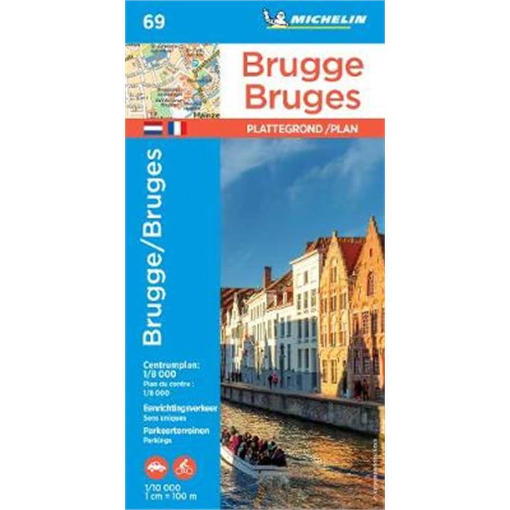 Bruges- Michelin City Plan 69